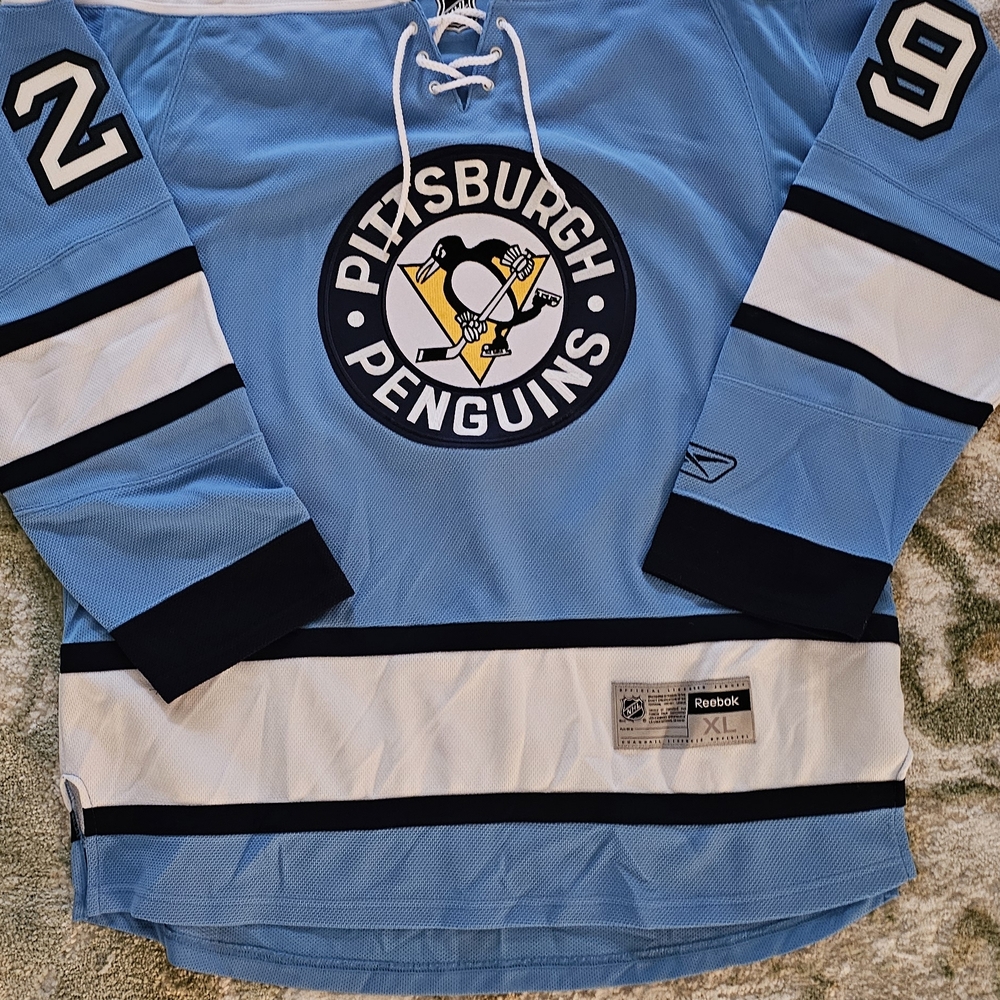 Reebok Pittsburgh Penguins Blue Jersey